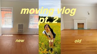 apartment tours old  new  moving vlog pt 2 [upl. by Aizti64]