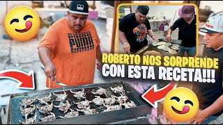 ROBERTO EL TAQUERO Y SU RECETA SECRETA codornices asadas PATRON NETO [upl. by Ylenats]