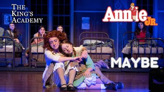 Annie Jr  Maybe  Live Musical Performance [upl. by Newton]