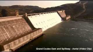 Grand Coulee Dam Video Clip [upl. by Idelle]