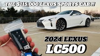 2024 Lexus LC500 Convertible WAY AHEAD OF ITS TIME [upl. by Yelsha]