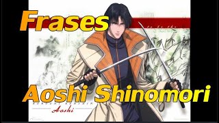 🎋🔥Frases Aoshi Shinomori  Samurai X🔥🎋 [upl. by Yasnyl732]