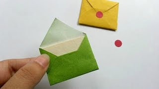 How To Create Cute Miniature Envelopes  DIY Crafts Tutorial  Guidecentral [upl. by Ashwell117]