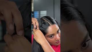 🎀Rope twist braid tutorial🎀 🌸🌼Onam Hairstyle🌼🌼 hairstyle onamhairstyle hairtutorial braids [upl. by Osnofedli]