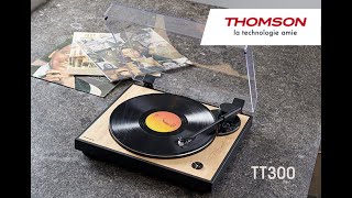 Platine vinyle Thomson TT300  Un design épuré [upl. by Dumas]