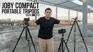 Joby Compact Light  Action  Advanced tripods  Review and Demo [upl. by Suedaht]