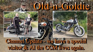 OldnGoldie  Channel Update  we have a special visitor amp Al the CCM lives again [upl. by Anisor816]