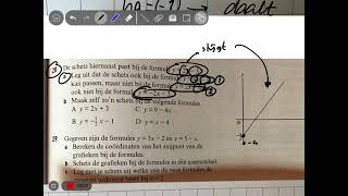 2 havo 94 Grafieken schetsen bij lineaire formules [upl. by Griff]