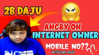 2b Gamer Most Funny Moments  2b gamer angry on internet owner  live fun by 2B [upl. by Deyes]