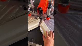 Aluminum alloy diagonal cutting process Good tools and machinery make work easy [upl. by Ledeen200]