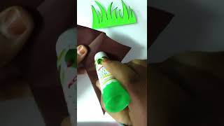 Making a flower bouquet with paperBeautiful craft [upl. by Yruama689]