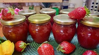 RECEPT ZA DOMAĆI DŽEM OD JAGODA 🍓 [upl. by Haag]