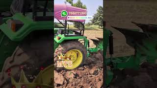 2 Bottom 12in Plough For 45hp Tractor MTS Agritech MTS satana Plough Tractor shorts [upl. by Eaj]