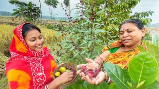 আজ আমাদের শীতের সব্জী বাগান ঘুরে আপনাদের দেখালাম [upl. by Custer]