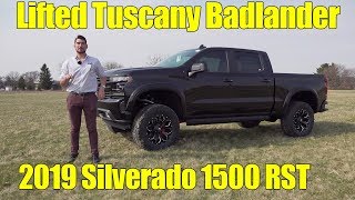 LIFTED 2019 Chevy Silverado 1500 RST Badlander by Tuscany [upl. by Juanita]