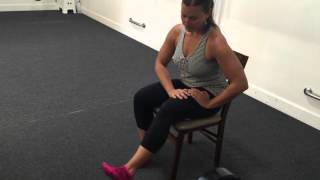 Hamstring Fascial Release  Helps Lateral Knee Pain Plantar Fasciitis Heel Pain and MORE [upl. by Hsina]