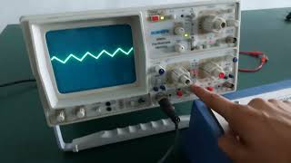 OpAmp as an integrator amp differentiator experimentmsc phy 3rd sem electronicsphysicselectronics [upl. by Publius]