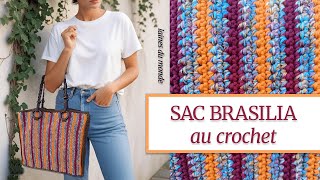 👜 Sac à Main au Crochet Facile  Le Retour de Nos Tutos DIY  🎉laines du monde [upl. by Ogren]