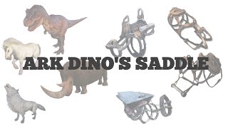 Ark Dinosaur Saddle unlocking levels and resources needed [upl. by Ahsenom856]