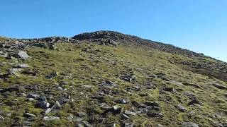 Munro bagging Carn Dearg and Sgor Gaibhre from Corrour 11 October 2013 [upl. by Idolem225]