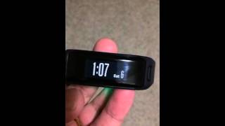 Garmin vivosmart HR connect sync [upl. by Rosabelle]