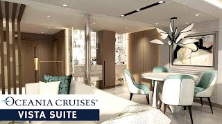 Oceania Vista  Vista Suite  Full Walkthrough Tour amp Review 4K [upl. by Rufena848]