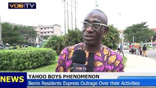 YAHOO BOYS PHENOMENON BENIN CITY RESIDENTS EXPRESS OUTRAGE OVER THEIR ACTIVITIES [upl. by Aitnecserc766]