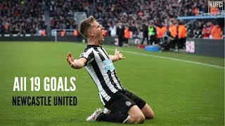 Matt Ritchie  All 19 Goals For Newcastle United [upl. by Power]