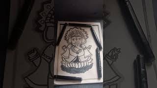 Ganesh ji drawing  ganesha [upl. by Novyart]