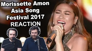 Singers ReactionReview to quotMorissette Amon  Asia Song Festival 2017quot [upl. by Acinnad]