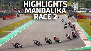 SUPERPOLE RACE HIGHLIGHTS Razgatlioglu wins Bautista closes on the title 🔥  2022 Indonesian Round [upl. by Carolle521]