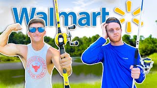 1v1 WORST Lure Fishing TOURNAMENT Walmart Edition [upl. by Lletram]