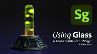 Using Glass in Adobe Substance 3D Stager [upl. by Ojybbob500]