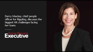 Rippling chief people officer discusses the biggest HR challenges facing her team [upl. by Ettevram]