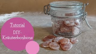 Hustenbonbons selber machen  DIY Kräuterbonbons  Rezept  Tutorial  mommymade [upl. by Ettennig]