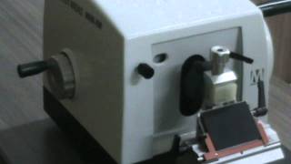 Manual Rotary Microtome MRM RM [upl. by Idnerb920]