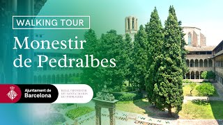 Walking Tour  Monestir de Pedralbes de Barcelona [upl. by Ettenauq]