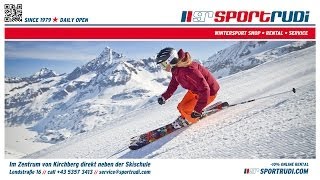 Skiverleih Kitzbühel Kirchberg Brixental Kitzbüheler Alpen Skirental Skiverhuur [upl. by Felton]