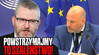 BRAUN NIE GRYZIE SIĘ W JĘZYK PRZED KOMISARZEM UE [upl. by Jochebed]