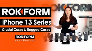 ROKFORM  New iPhone 13 Series Crystal Cases amp Rugged Cases [upl. by Brigg]