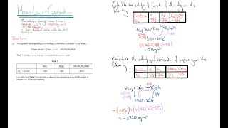 34  Hess Law  Combustion [upl. by Pickar]