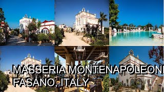 Masseria Montenapoleone Fasano Italy [upl. by Zelig]