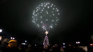 Silvesterfeuerwerk an der Seebrücke Binz [upl. by Ardaed239]