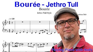 Bourée  Bach im Jethro Tull Style [upl. by Marylee92]