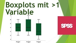 Boxplots mit mehr als einer Variable auch im Syntax  Daten analysieren in SPSS 42 [upl. by Basham900]