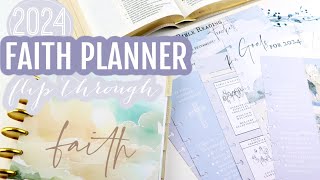 ✝️ 2024 Faith Planner Set Up amp Flip Through  Part 1  War Binder [upl. by Bliss]