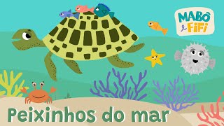 PEIXINHOS DO MAR Quem te ensinou a nadar Vídeo musical infantil [upl. by Kent110]