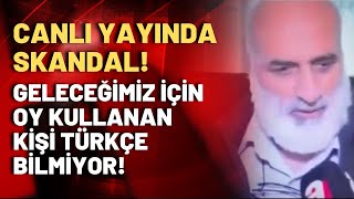 A Haber sandık başında mikrofon uzattığına pişman oldu Oy kullanan kişiden skandal röportaj [upl. by Airdnazxela]