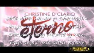 Más Alto Honor  Christine DClario  Pista karaoke [upl. by Ettezzus936]