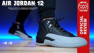 Air Jordan 12 Black amp Wolf Grey [upl. by Port]